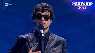 Sanremo 2024 - Leo Gassmann canta "Tutto il resto è noia"