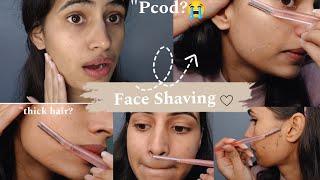 "PCOD Facial Hair? Here's How I Shave My Face Safely!"| Nikita yadav