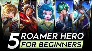 Top 5 Roamer Hero For Beginners | Honor Of Kings