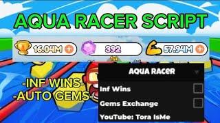 Aqua Racer Script [INF WINS/AUTO GEMS EXCHANGE]