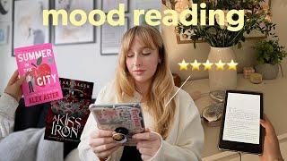 Mood reading vlog ⭐ Getting out of a reading slump