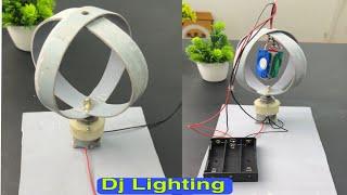 Diy 12v LED Project With Dc Motor | Home Decoration Project