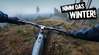 Kein Bikepark kein Problem - feinste Singletrails im Winter | Giant Reign E+ 2022 | Freeride Flo