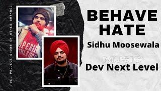 EH DUNIYA/HATE (ORIGINAL SONG) - Sidhu Moose Wala - Dev Next Level | New Punjabi Song 2017