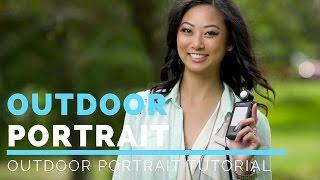 Flash Portrait Photography Techniques | Mixing Ambient Light & Flash Tutorial Outdoors