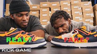 Real or Fake Sneaker Challenge | Dan vs Josh