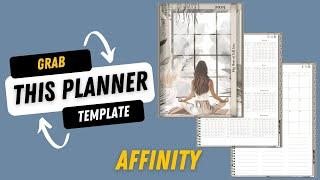 How to Customize the Affinity Digital Planner Template | Easy Design Tutorial