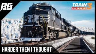 Norfolk Southern Heavy Coal Train | Train Sim World 3