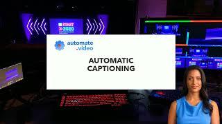 Audio and Video PowerPoint content automatic captioning with automate.video