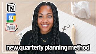 ULTIMATE plan with me! NEW quarterly planning routine for 2024 quarter 4 + free notion template ️