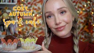 ASMR Cozy Autumn Cafe & Spa (soft speaking + whispers) // GwenGwiz