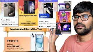 Flipkart Big Billion Day & Amazon Great Indian Festival Sale Top Smartphone Deals