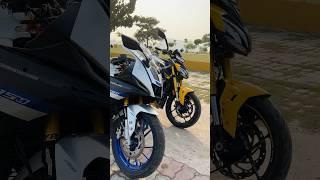 Tvs Apache Rtr 310 Vs Yamaha R15 V4 Exhaust Comparison Exhaust Sound #automobile #yamahar15 #rtr310