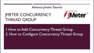 Jmeter Concurreny Thread Group