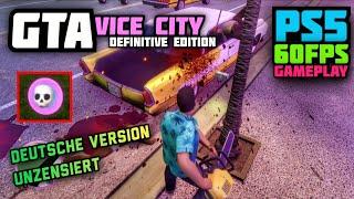 GTA Vice City Definitive Edition Unzensiert [Deutsche Version] Uncut PS5 Playstation Ungeschnitten