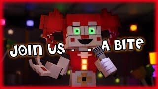 "Join Us For A Bite" | FNAF Sister Location by JT Music(Animated Minecraft Music Video)