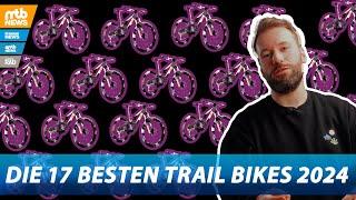 Das sind die 17 besten Trail Bikes des Jahres