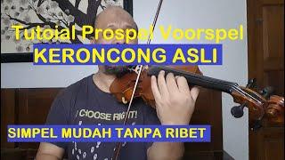 TUTORIAL PROSPEL VOORSPEL KERONCONG || BIOLA KERONCONG