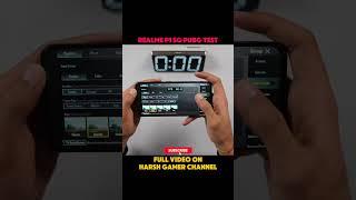 Realme P1 5g Bgmi Test 120Fps Test Graphics Test #realmep15g  #bgmi #shorts