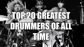 Top 20 Greatest Rock Drummers Of All Time