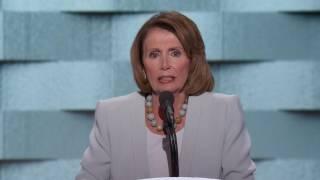 House Democratic Leader Nancy Pelosi at DNC 2016