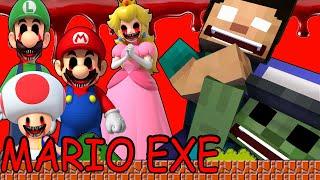 HORROR MARIO EXE THE MOVIE - MINECRAFT ANIMATION