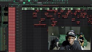 Blxckie Freestyles Sonwabile Abekho Verse on Stream (Leaks His FL PLUGINS)