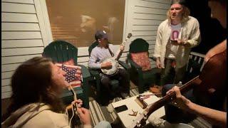 Sleepy Man - Front Porch Bluegrass Jam With a Friend