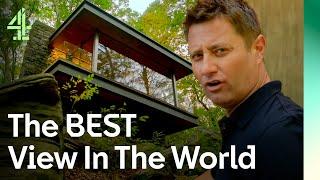 An AMAZING Modern Cabin In The Woods | George Clarke's Adventures in Americana | Channel 4 Lifestyle