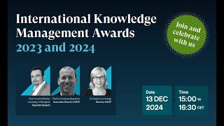 Knowledge Managemang Awards 2023/2024