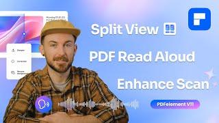 Split View | PDF Read Aloud | Enhance Scan | What's New in PDFelement Windows