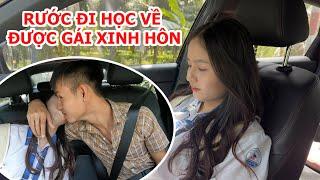 Chất Rước Gái Xinh Đi Học Về Được Hôn Luôn