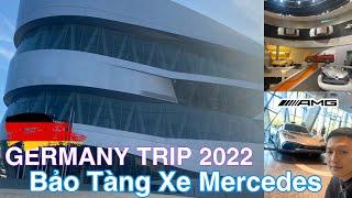 Phần 1: Mercedes Germany Trip 2022 tham quan viện bảo tàng Mercedes tại Đức | Duy Vlog