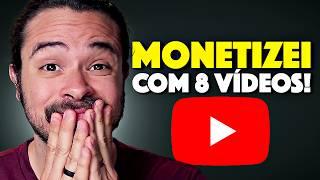 Como MONETIZAR o canal RÁPIDO: Método + Lucrativo de todos!