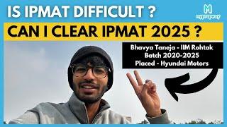 Can you clear the IPMAT exam ? | Tips by IPM Senior | Bhavya Taneja, IPM Batch 2020-2025