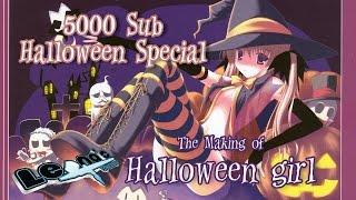 Resin Kit WIP: Happy "Halloween Girl" 5000 Sub Special (Subtitulos Esp)