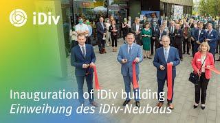 Einweihung des iDiv-Neubaus