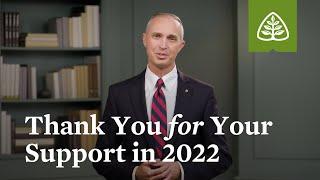 Thank You for Your Support in 2022