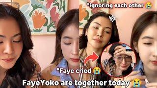 FayeYoko were together Today but they changed a lot - Faye Cried 