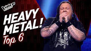 HEAVY METAL Blind Auditions on The Voice! | TOP 6