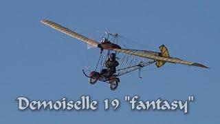 "maiden flight" Demoiselle 19 "fantasy"  in-house construction Rainer Mattle