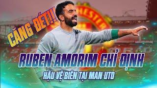 A ĐÂY RỒI, RUBEN AMORIM CHỈ ĐỊNH HẬU VỆ BIÊN TẠI MAN UTD: CĂNG ĐÉT!