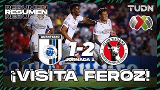 HIGHLIGHTS | Querétaro 1-2 Tijuana | Liga Mx -AP2024 - J1 | TUDN