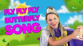 Fly Fly The Butterfly Song#kidssongs #butterflysong  #kidsnurseryrhymes