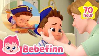 Play with Bebefinn at Home! | He's got a boo boo | Kids Song Compilation