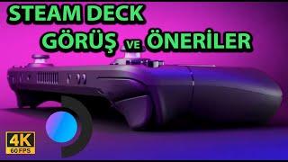 STEAM DECK İNCELEME ve EN ÖNEMLİ İLK 10 AYAR