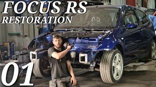 Restoring A Mk1 Ford Focus RS - Subframe Strip & Engine Removal