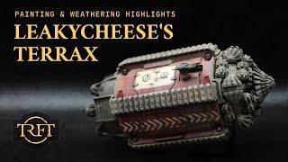 Painting a Terrax Termite for Leakycheese | Bare metal, Airbrush Basecoat, Stencils, Pigments