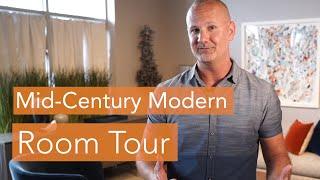 Mid Century Modern Interior Design: Room Tour