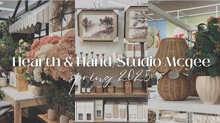 New Hearth & Hand + Studio McGee Spring Collection 2025 || New Target Decor Shop With Me